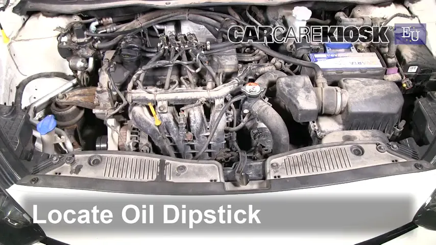 2013 Hyundai i20 Classic 1.2L 4 Cyl. Oil Check Oil Level
